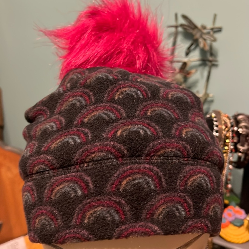 Rainbow Skull Cap